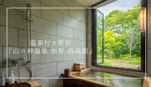 花巻温泉の景色が美しい！温泉付き客室『山の神温泉 別墅 清流館』宿泊ブログ