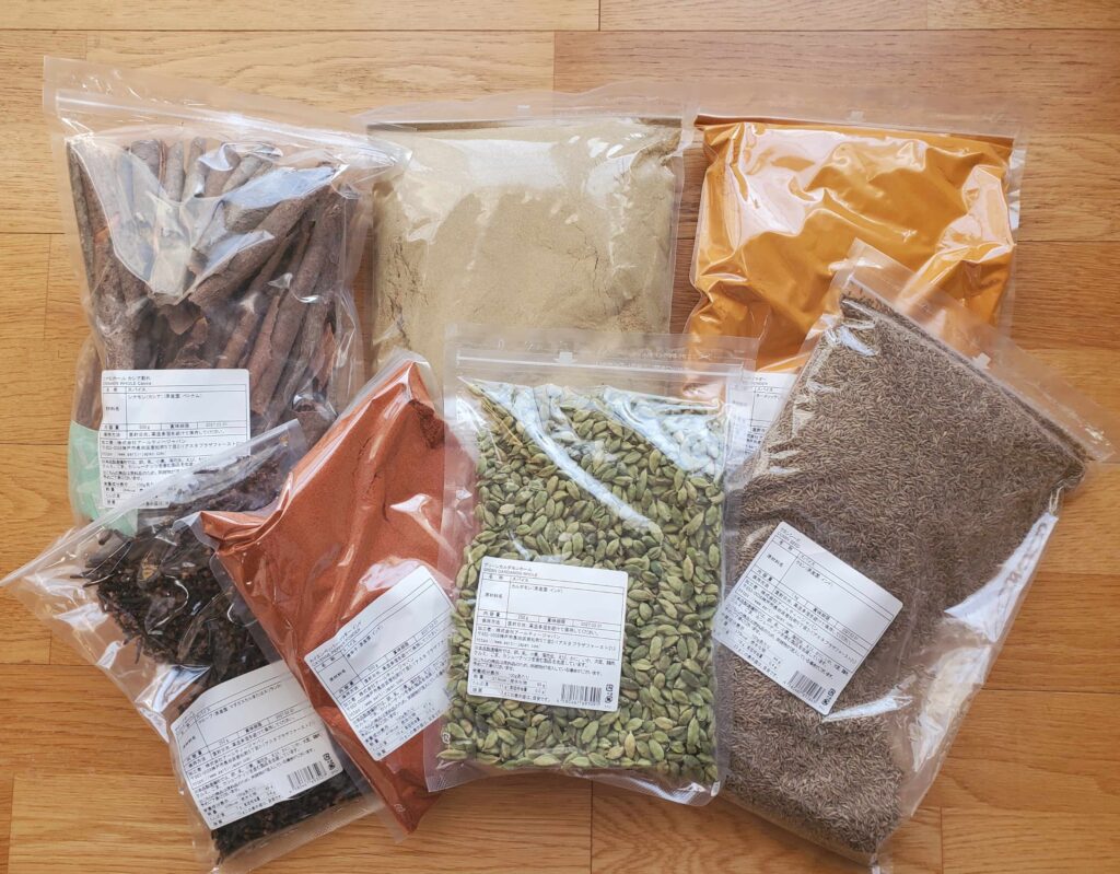 基本のスパイス