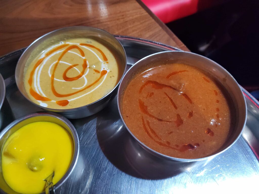 ランチセットのカレー