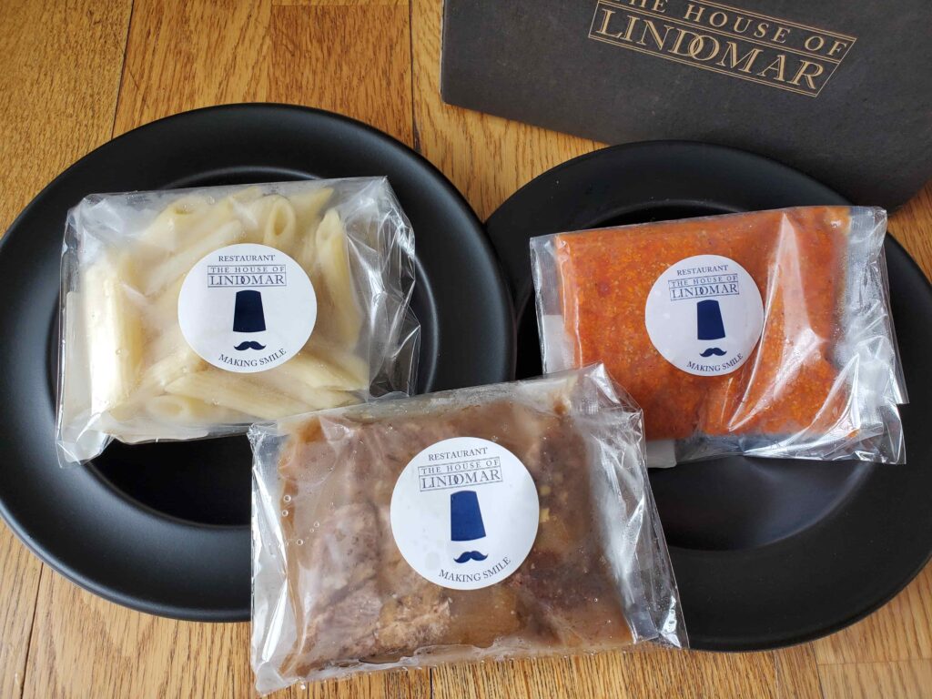 LINDOMARのパスタセット