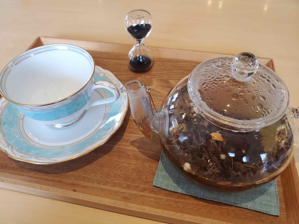 ドリンクメニューの紅茶