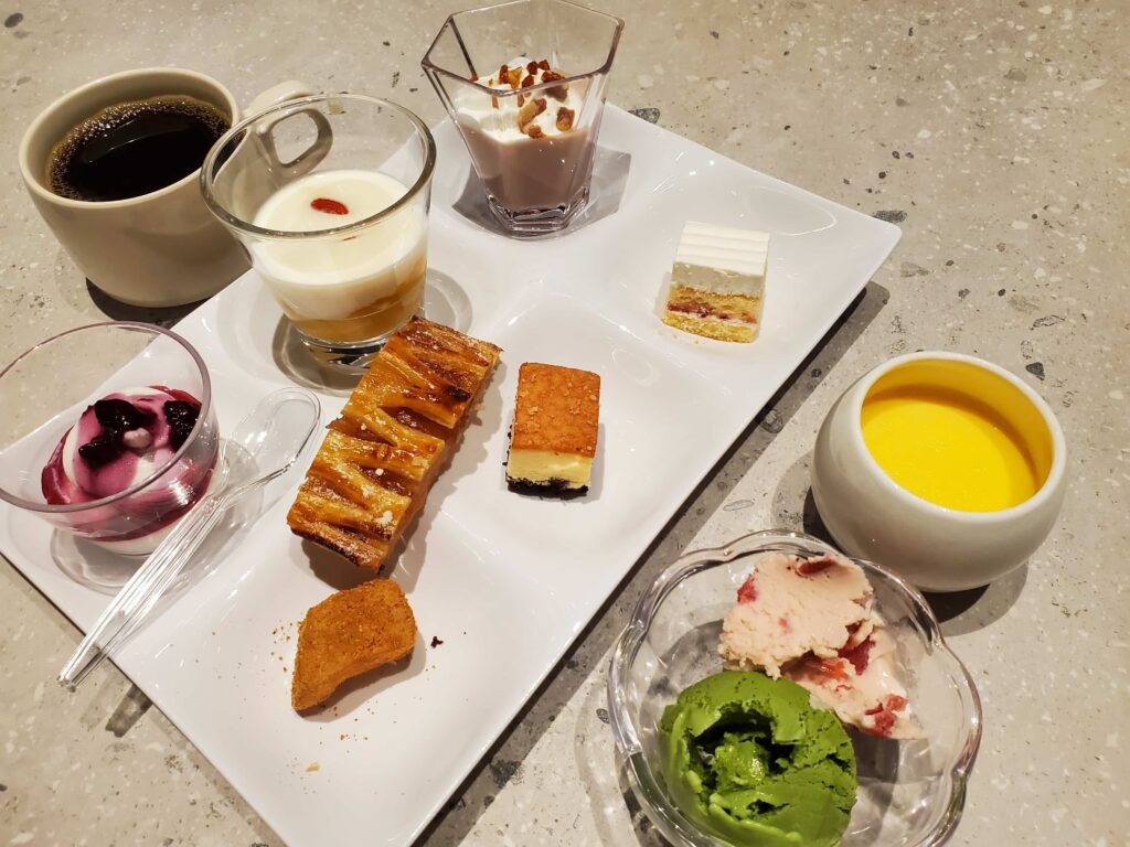 大江戸温泉物語Premium岩手花巻
夕食バイキングのデザート