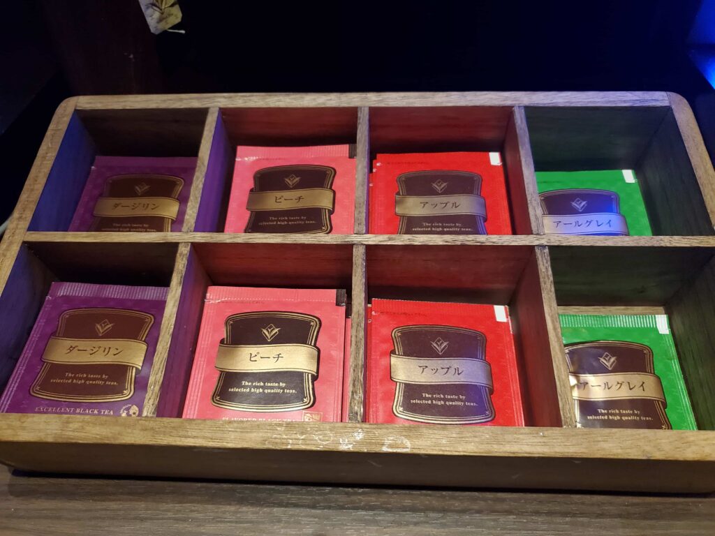 大江戸温泉物語Premium岩手花巻のラウンジドリンクバー