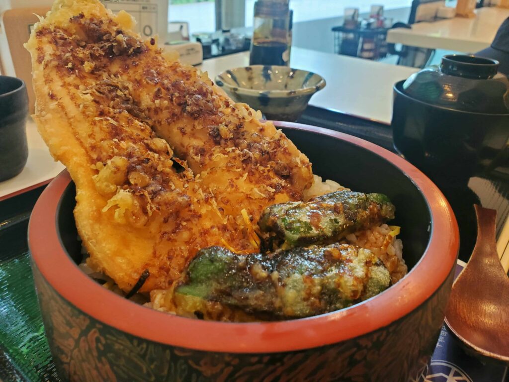 ひめます天重のボリューム