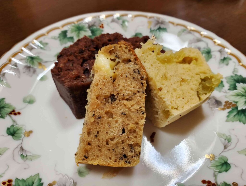 マフィン３種類