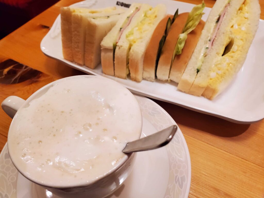 コメダ珈琲のランチ