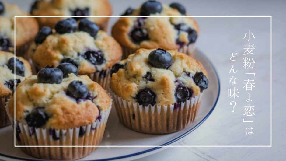 「春よ恋」ハードブレッド専用粉でお菓子を作ってみた♪簡単レシピ２つご紹介