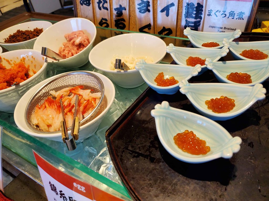 浄土ヶ浜パークホテルの朝食